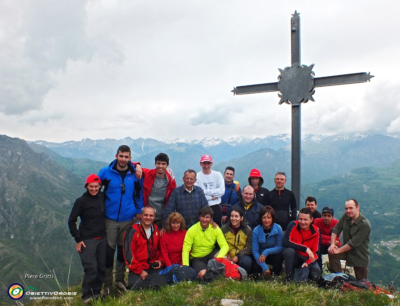 78 Alla croce del Pizzo Grande (1550 m.)....JPG